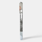 Eenvoudige fotocollage Love script Custom Case-Mate iPhone Case (Achterkant / Links)