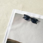 Eenvoudige fotocollage Modern Strandlaken (In situ)