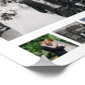 Eenvoudige fotocollage poster (Hoek)