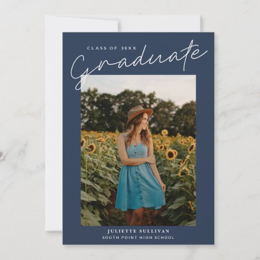 Eenvoudige fotografie met modern script (Voorkant)