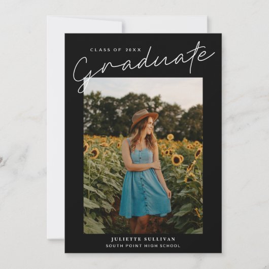 Eenvoudige fotografie met modern script (Voorkant)