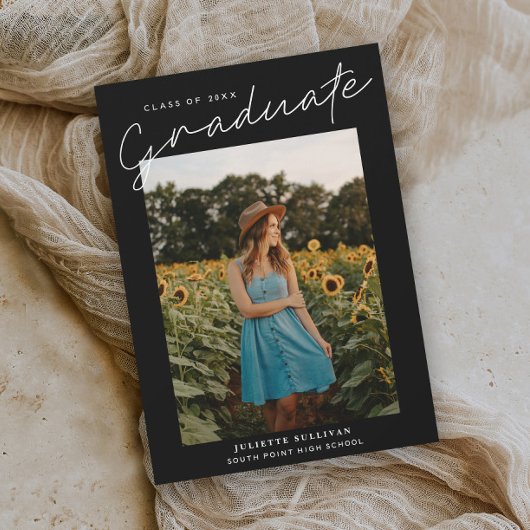 Eenvoudige fotografie met modern script