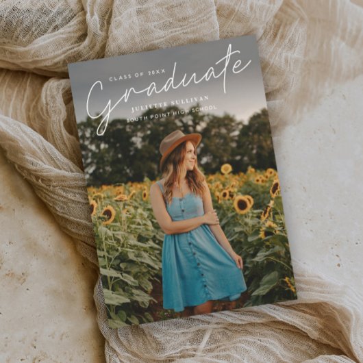 Eenvoudige fotografie met modern script