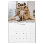 Eenvoudige Fotografische 2025 Wandkalender Kalender (Feb 2026)