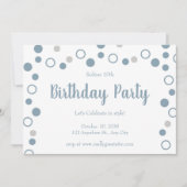 Eenvoudige fotominimalistische verjaardag kaart (Voorkant)