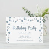 Eenvoudige fotominimalistische verjaardag kaart (Staand voorkant)