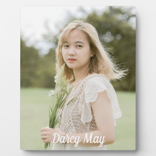 Eenvoudige fotonaam fotoplaat (Voorkant)