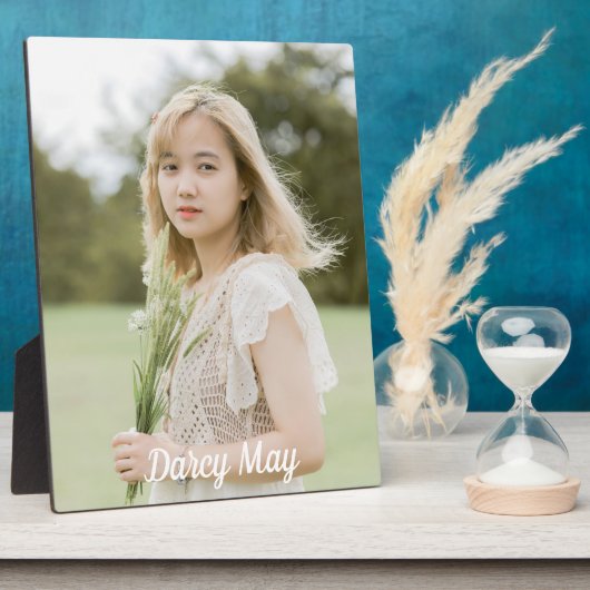 Eenvoudige fotonaam fotoplaat (Zijkant)