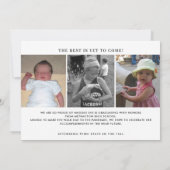 Eenvoudige foto's 2023 — Aankondigingen van afstud (Achterkant)