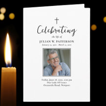 Eenvoudige foto's Klassieke begrafenis Orde van Se