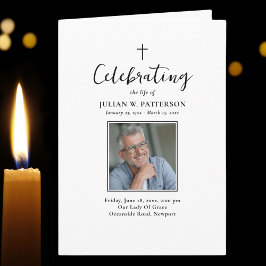 Eenvoudige foto's Klassieke begrafenis Orde van Se Programma