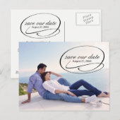 Eenvoudige foto's: sla de datum na kaart op (Voorkant / Achterkant)