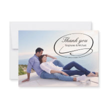 Eenvoudige fotospoeling - 3x5 Dank u