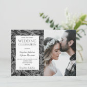 Eenvoudige Fototrouwkaart Kaart (Staand voorkant)