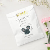 Eenvoudige Franse Bulldog bruiloft dank u gunsttas Bedankzakje (Gezegeld)