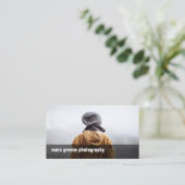 Eenvoudige Freelance Fotografie Foto Visitekaartje (Staand voorkant)