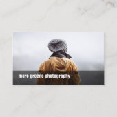 Eenvoudige Freelance Fotografie Foto Visitekaartje (Voorkant)