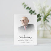 Eenvoudige funderale gedenkzucht kaart (Staand voorkant)