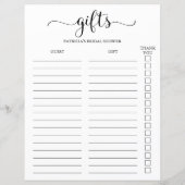 Eenvoudige gastenlijst log tracker script (Achterkant)