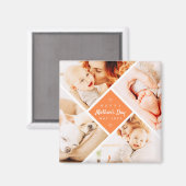 Eenvoudige, geavanceerde, aangepaste foto voor Moe Magneet (Voorkant / Achterkant)