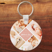 Eenvoudige, geavanceerde, aangepaste foto voor Moe Sleutelhanger (Voorkant)