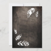 Eenvoudige geboorte van baby's in een avontuurlijk bedankkaart (Achterkant)