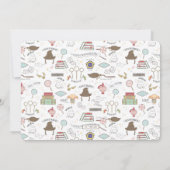 Eenvoudige geboorteaankondiging van Harry Potter B Kaart (Achterkant)