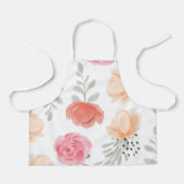 Eenvoudige gedrukte kinder school schort (Voorkant)