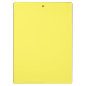 Eenvoudige Geel Authority® Klembord (Achterkant)