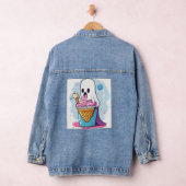 Eenvoudige geest eten ijs denim jacket (Hangar)