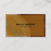 Eenvoudige gekleurde lijn visitekaartje (Voorkant)