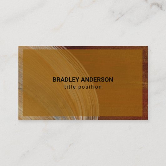 Eenvoudige gekleurde lijn visitekaartje (Voorkant)