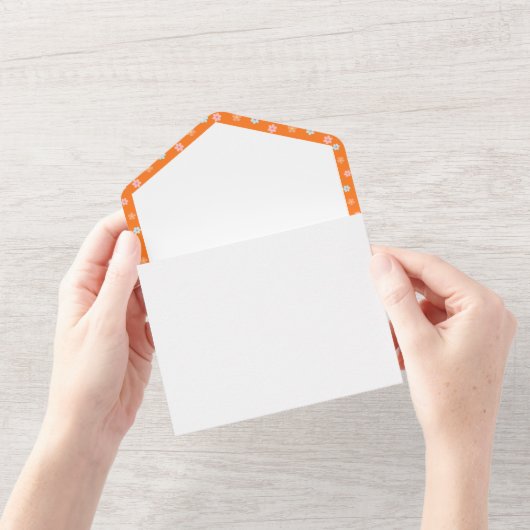 Eenvoudige Gekleurde rand Design voor Uitnodiging (Opening)