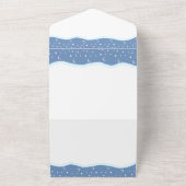 Eenvoudige Gekleurde rand Design voor Uitnodiging (Buitenkant)