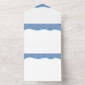 Eenvoudige Gekleurde rand Design voor Uitnodiging (Binnen)