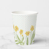 Eenvoudige gele Coneflowers Papieren Bekers (Rechts)