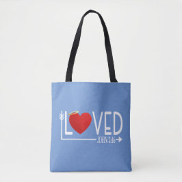 Eenvoudige Geliefde Bijbelvers Valentijn | Tote ba Tote Bag
