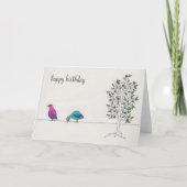 eenvoudige gelukkige verjaardag kaart (Voorkant)