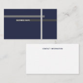 eenvoudige geometrie visitekaartje (Voorkant / Achterkant)