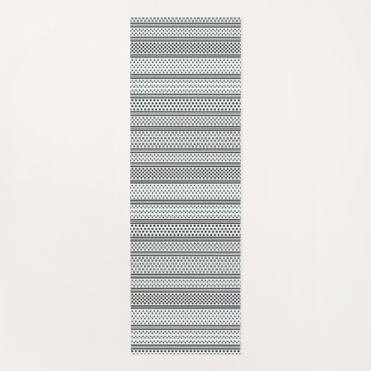 eenvoudige geometrische lijnen yogamat (Voorkant)