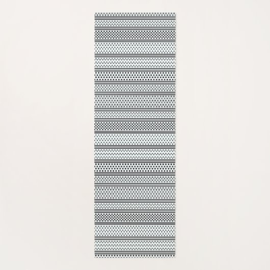 eenvoudige geometrische lijnen yogamat (Achterkant)