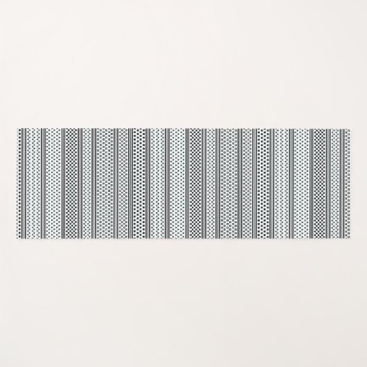 eenvoudige geometrische lijnen yogamat (Voorkant (horizontaal))