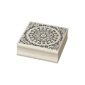 Eenvoudige geometrische Mandala Rubberstempel (Stempel)