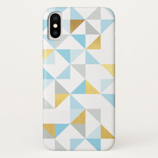EENVOUDIGE GEOMETRISCHE moderne driehoek patroon b Case-Mate iPhone Case (Achterkant)