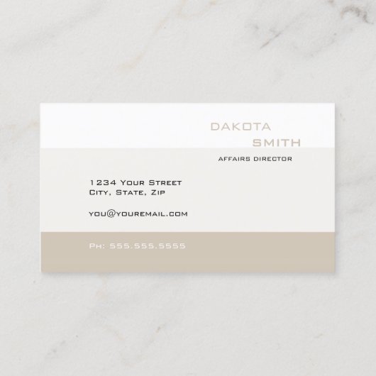 Eenvoudige geometrische QR-codecontucctie Visitekaartje (Achterkant)