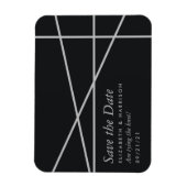 Eenvoudige geometrische stijl Weddenschap Sla de d Magneet (Verticaal)