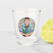 Eenvoudige gepersonaliseerde foto shot glas (Voorkant)