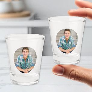 Eenvoudige gepersonaliseerde foto shot glas