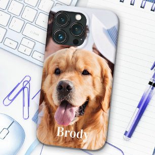 Eenvoudige gepersonaliseerde fotonaam Case-Mate iPhone case