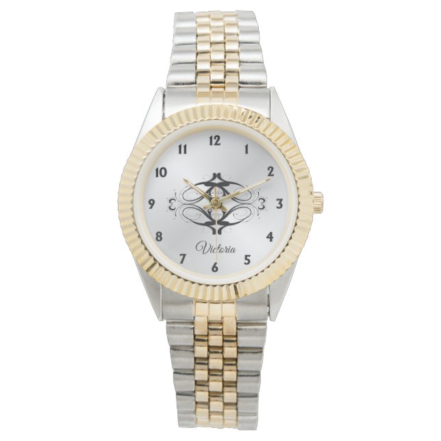 Eenvoudige gepersonaliseerde rol horloge (Voorkant)